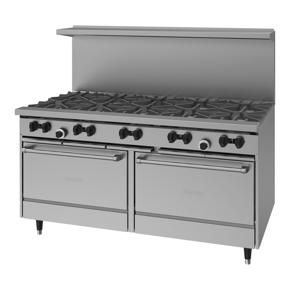 Garland SunFire Series X60-10RR Natural Gas 10 Burner 60