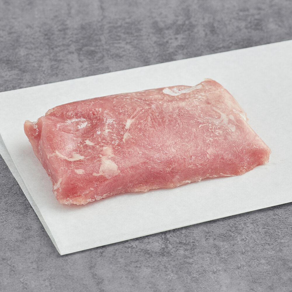 Strauss 3 oz. Sliced Veal Loin Strip 54/Case