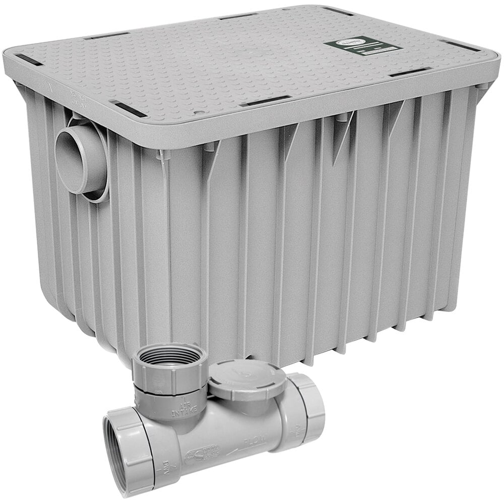 Endura 3920A02T 40 lb. 20 GPM Grease Trap with 2