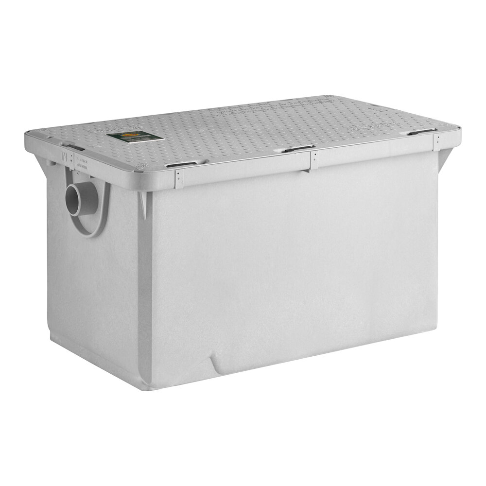 Endura 3925XTA02 50 lb. 25 GPM Grease Trap with 2