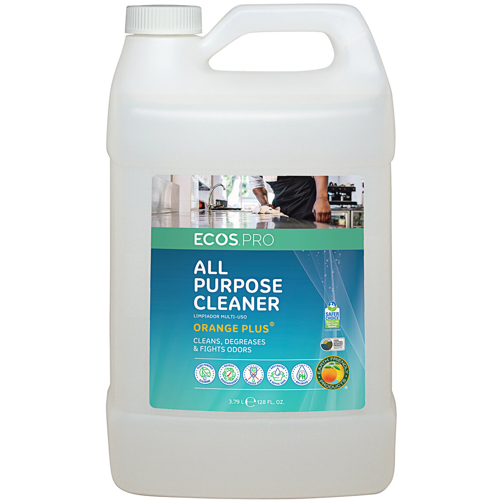 ECOS PL9706/04 Pro 1 Gallon Orange Plus Scented AllPurpose Cleaner 4