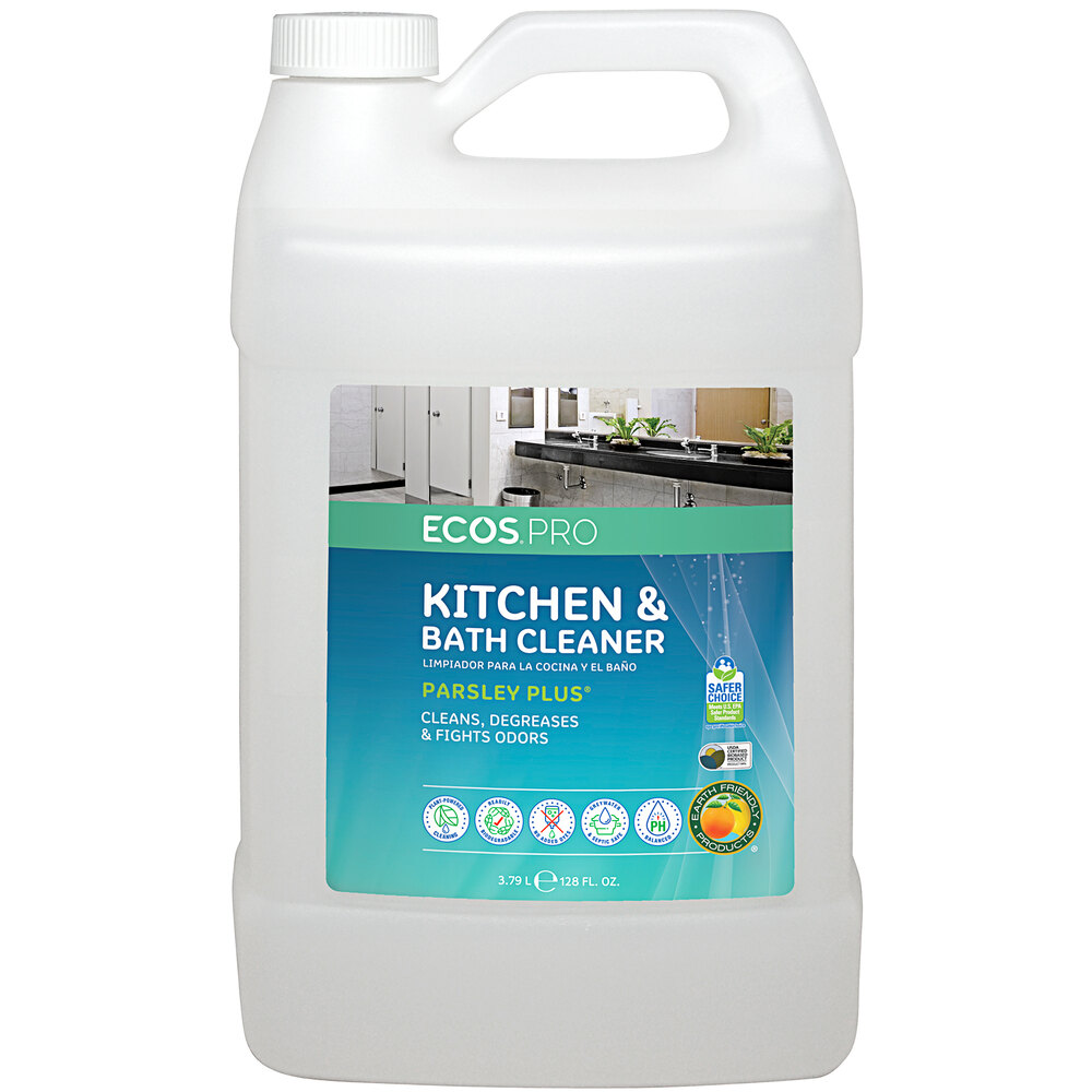 ECOS PL9746/04 Pro 1 Gallon Parsley Plus Scented All-Purpose Kitchen ...
