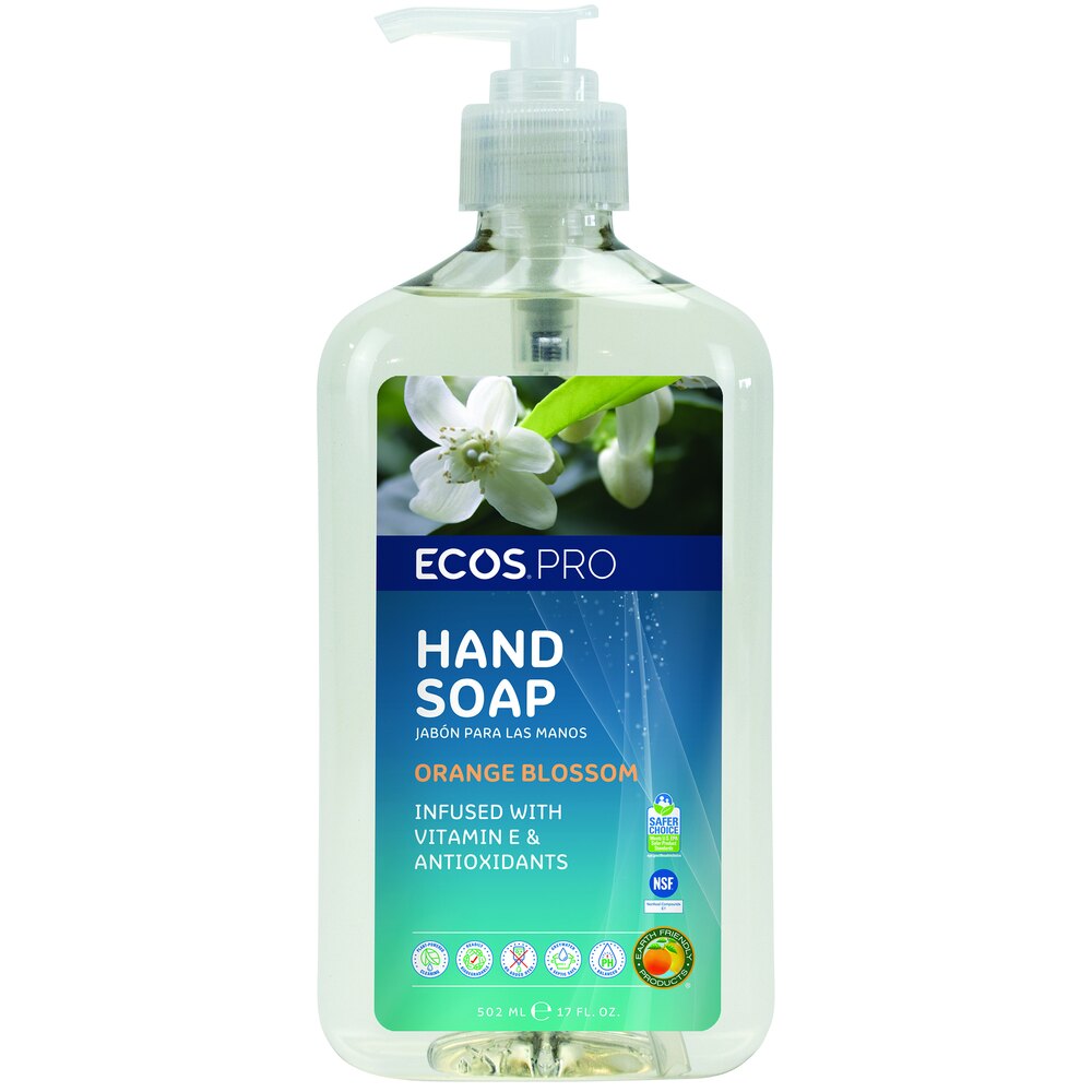 ECOS PL9484/6 Pro 17 oz. Orange Blossom Scented Hand Soap with Pump 6