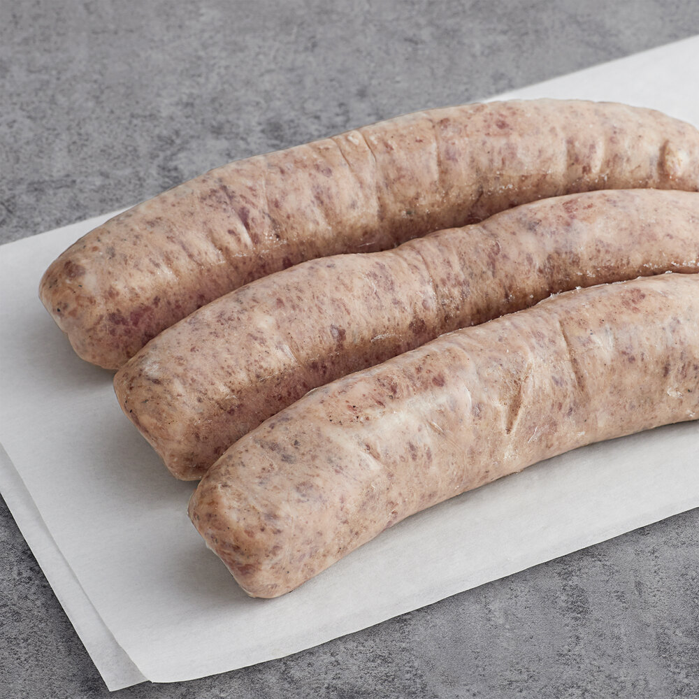 Warrington Farm Meats 7" 3/1 Kielbasa Sausage Links 1 lb. 10/Case