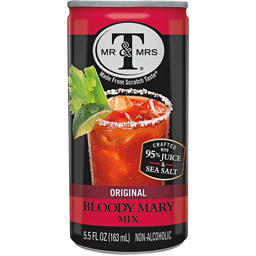 Mr and Mrs T Bloody Mary Mix (5 fl oz) 24/Case