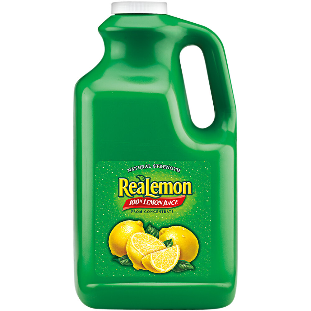 Realemon Gallon Lemon Juice Case