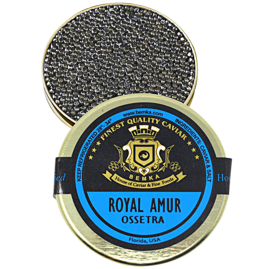 Bemka Royal Amur Ossetra Sturgeon Caviar 1000 Gram