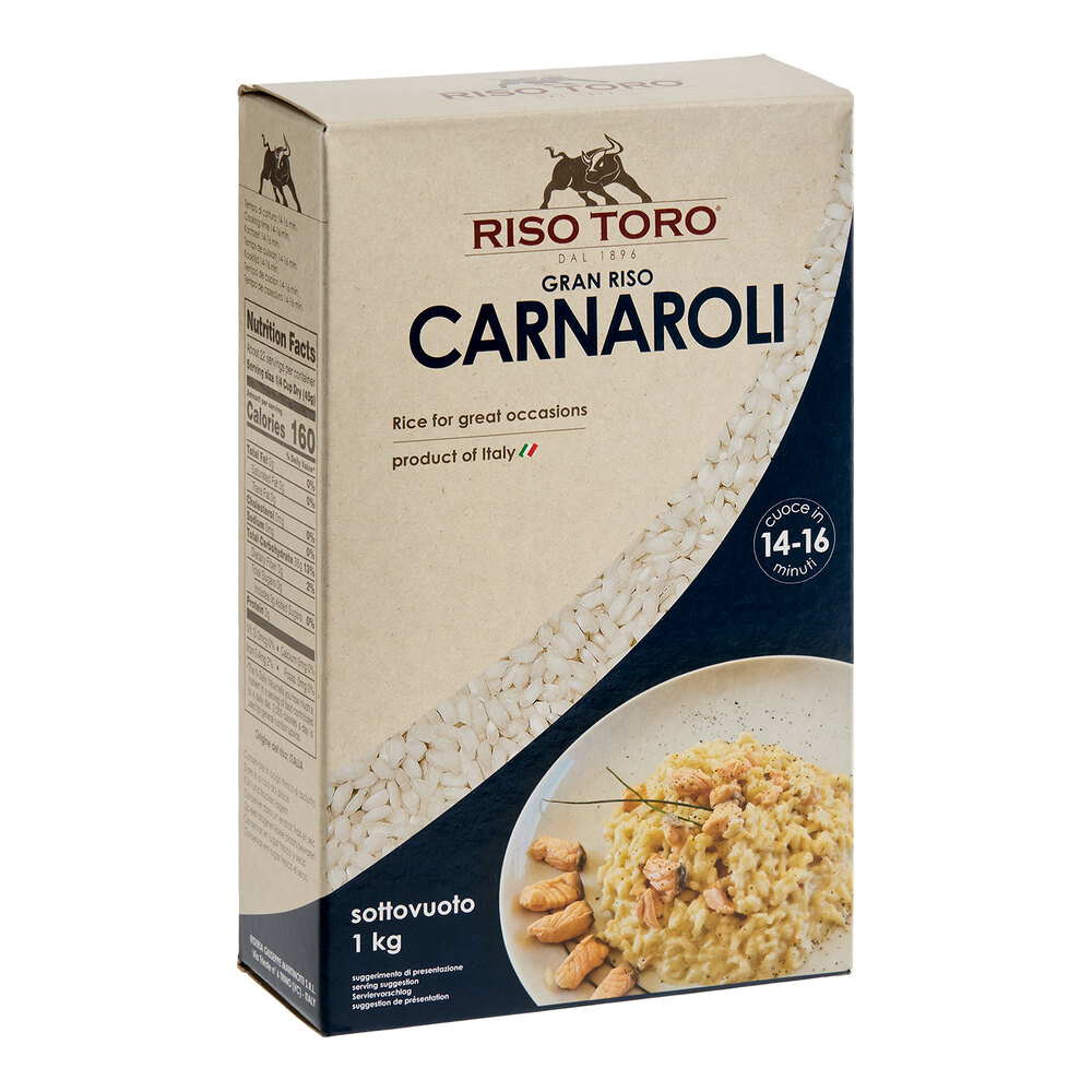 Carnaroli Rice - 2.2 lb. Box, 12/Case | WebstaurantStore