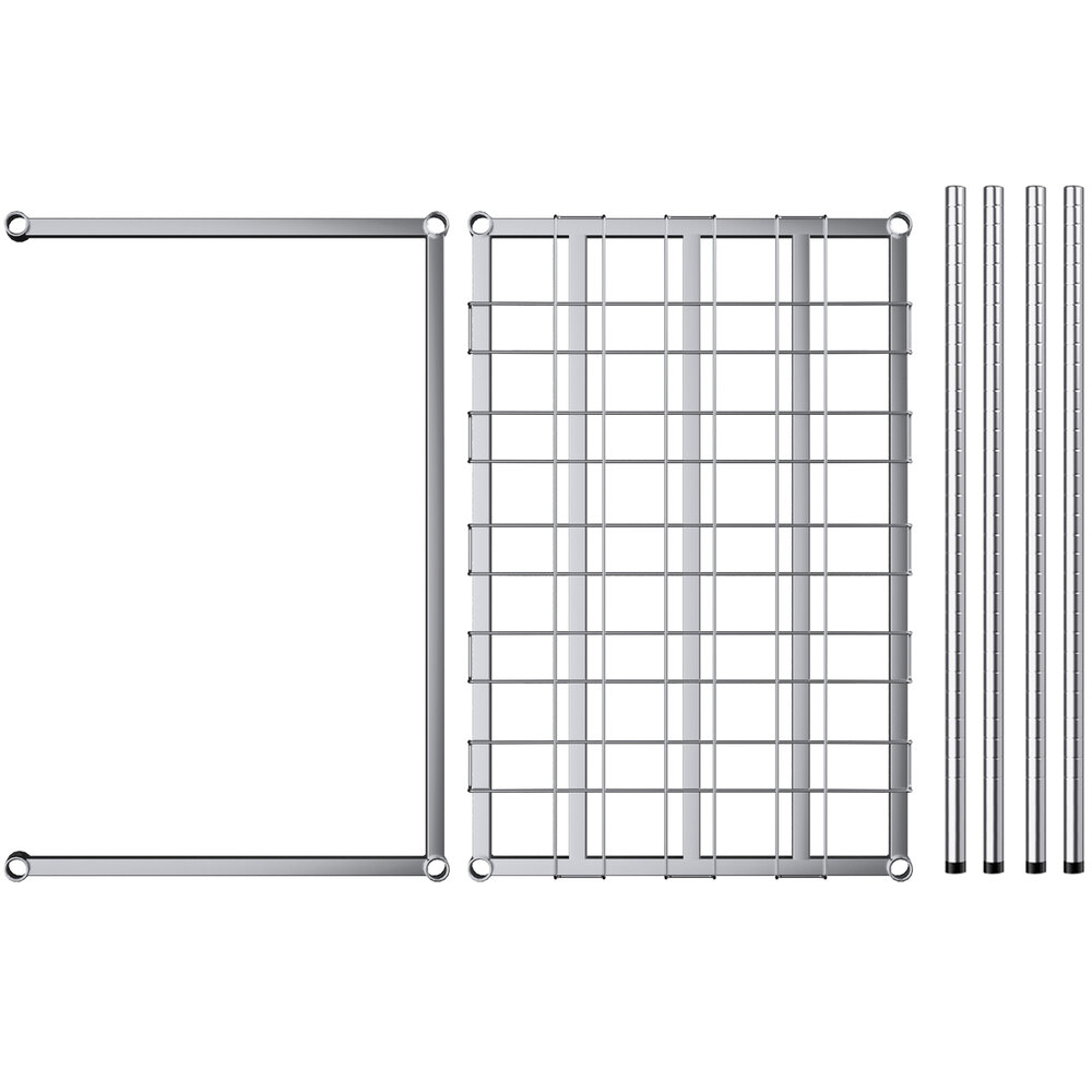 a close-up of a grid