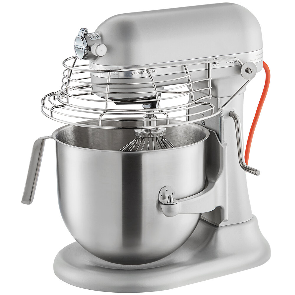 KitchenAid Commercial KSMC895NP 8-Quart Commercial Countertop Mixer with  Stainless Steel Bowl Guard and Exclusive Pastry Beater Attachment  KSMPB7SSC, 10-Speed, Bowl Lift, Nickel Pearl - Yahoo Shopping