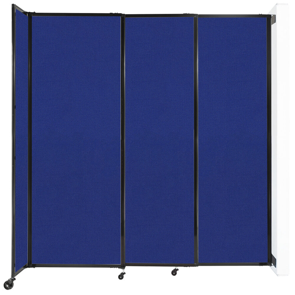 Versare 7490305 Royal Blue StraightWall WallMounted Sliding Room