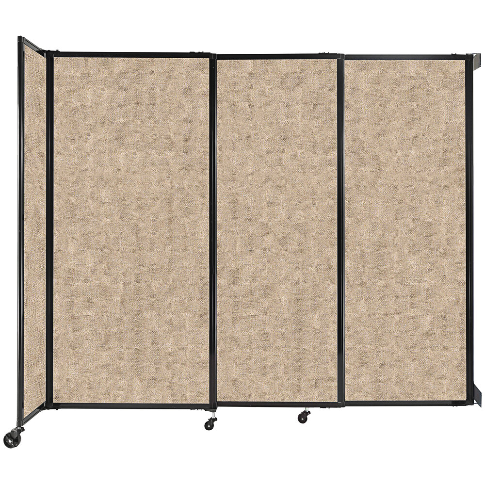 Versare 7472301 Beige StraightWall WallMounted Sliding Room Divider