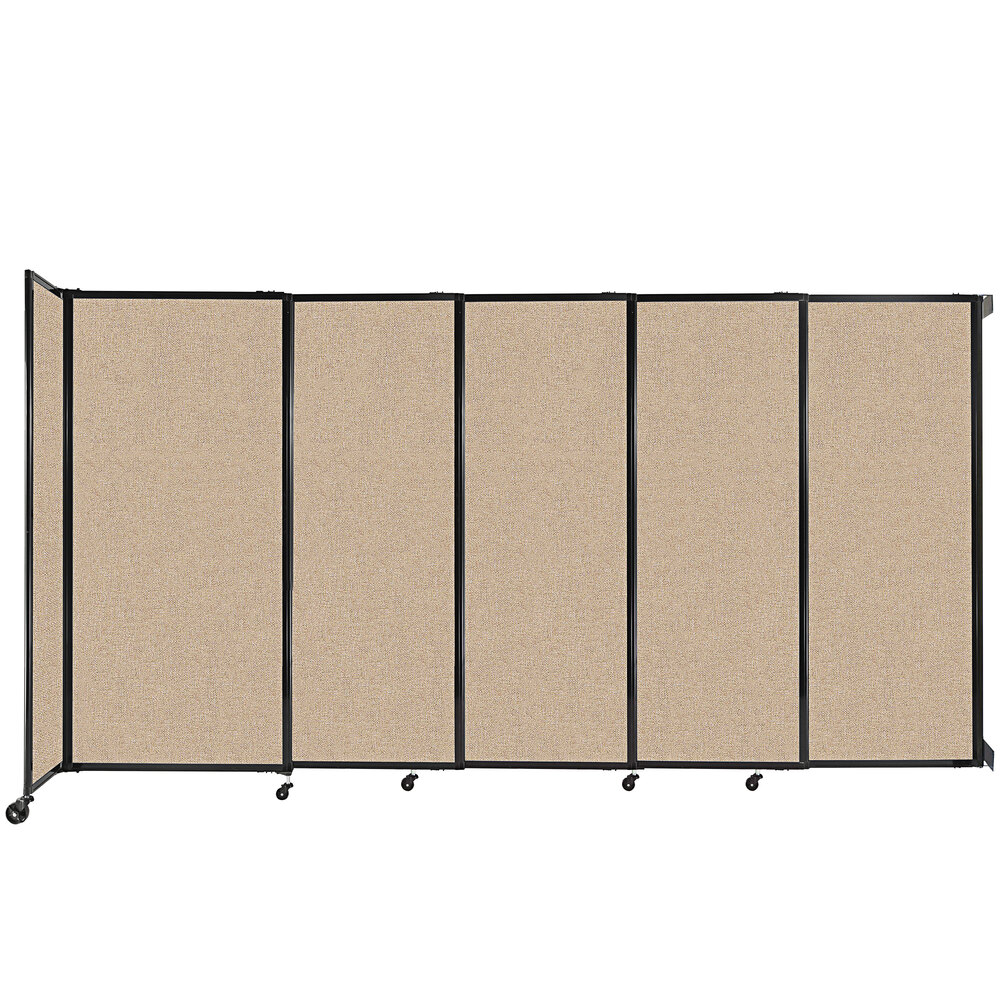 Versare 7472501 Beige StraightWall WallMounted Sliding Room Divider