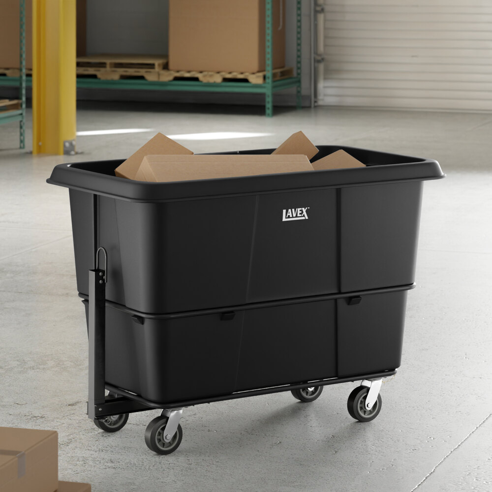 27 Cubic Foot Black Towable Cube Truck (1200 lb. Capacity)