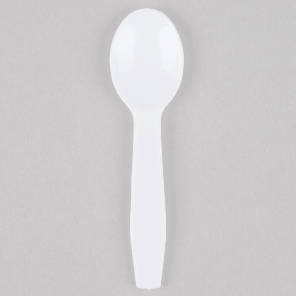 Royal Paper RTS3000 3" Plastic Taster Spoon 3000/Case