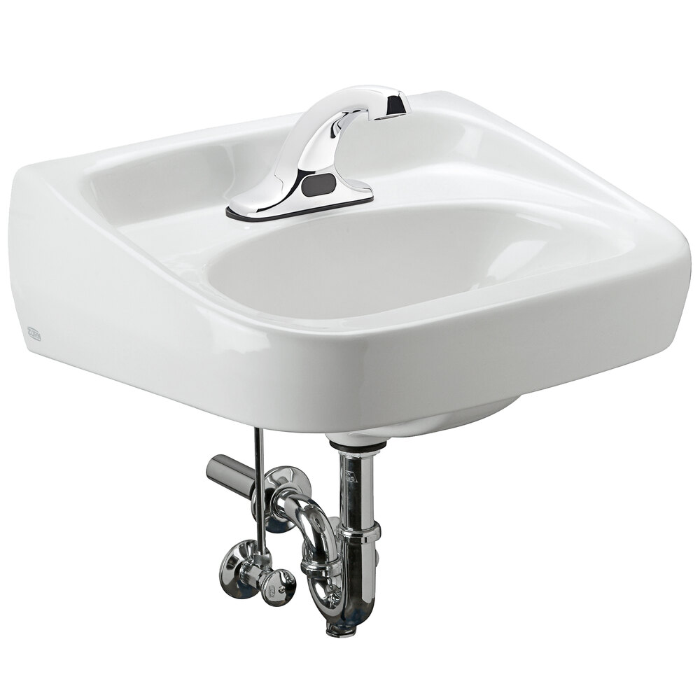 Zurn Elkay One Z.L6.S Manual Faucet Lavatory System with Wall Hung