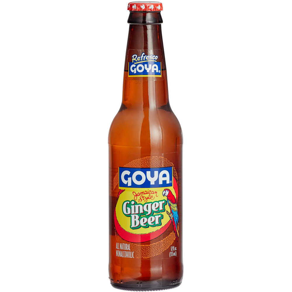 Goya JamaicanStyle Ginger Beer (12 oz. Bottles) 24/Case