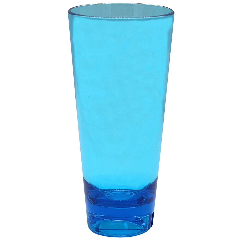 Arcoroc ODP36 Outdoor Perfect 12.75 oz. Blue SAN Plastic Hi Ball Glass ...
