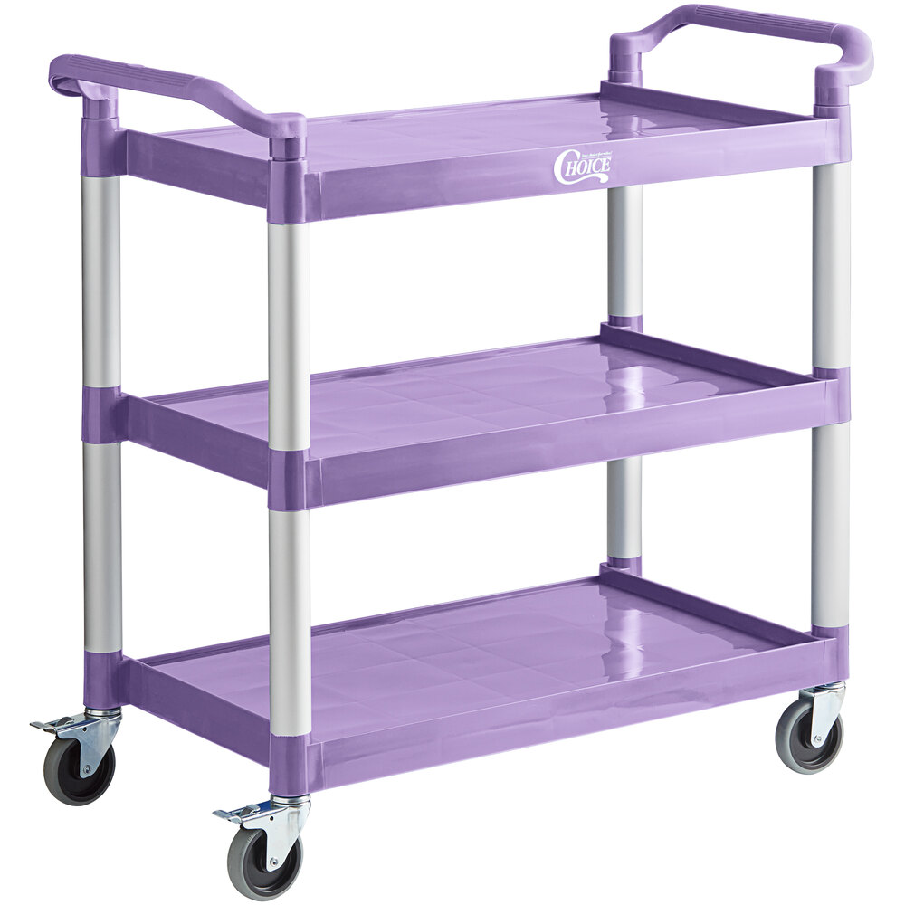 Large 3 Tier Plastic Utility Trolley 