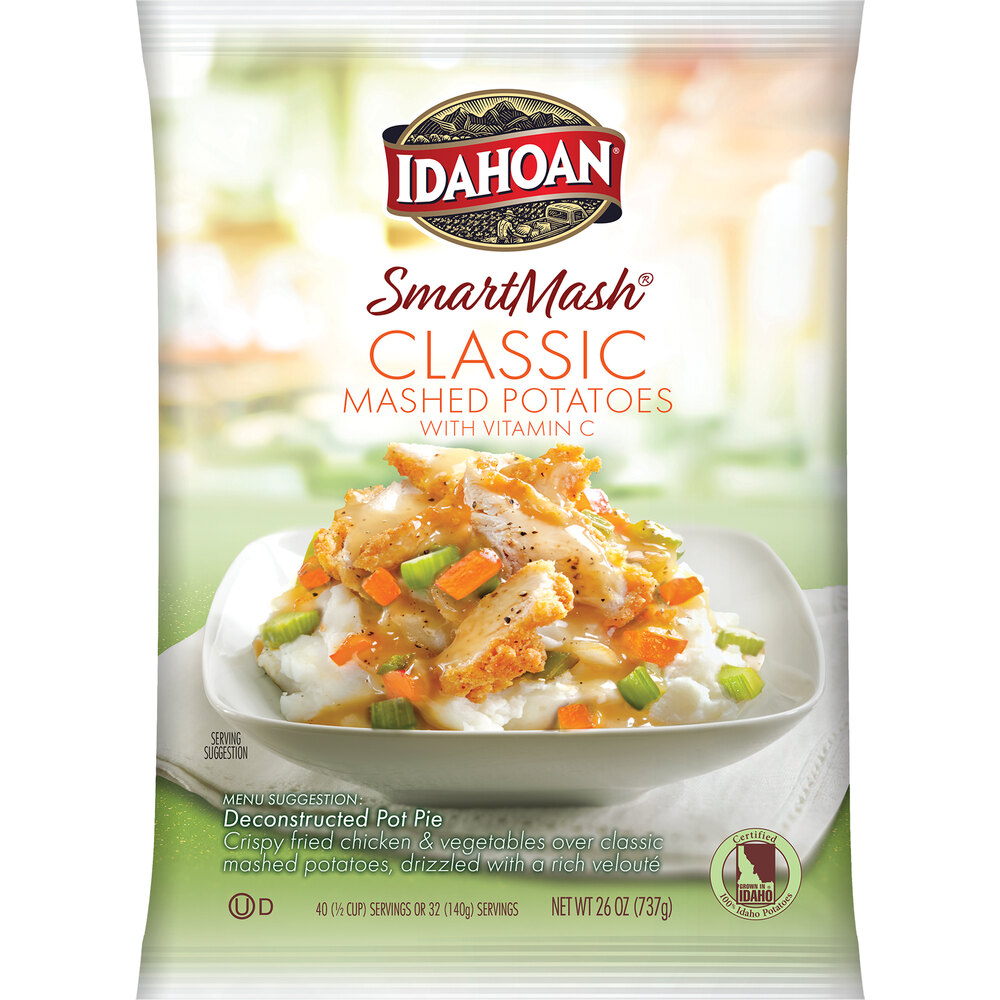 Idahoan Smartmash Classic Mashed Potatoes with Vitamin C 26 oz. Pouch