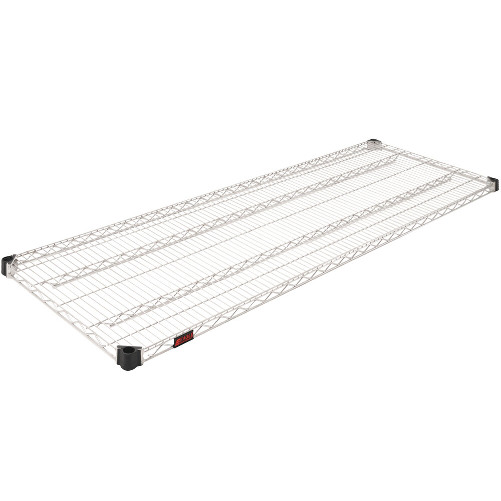 Eagle Group QA2472C 24" x 72" QuadAdjust® NSF Chrome Wire Shelf