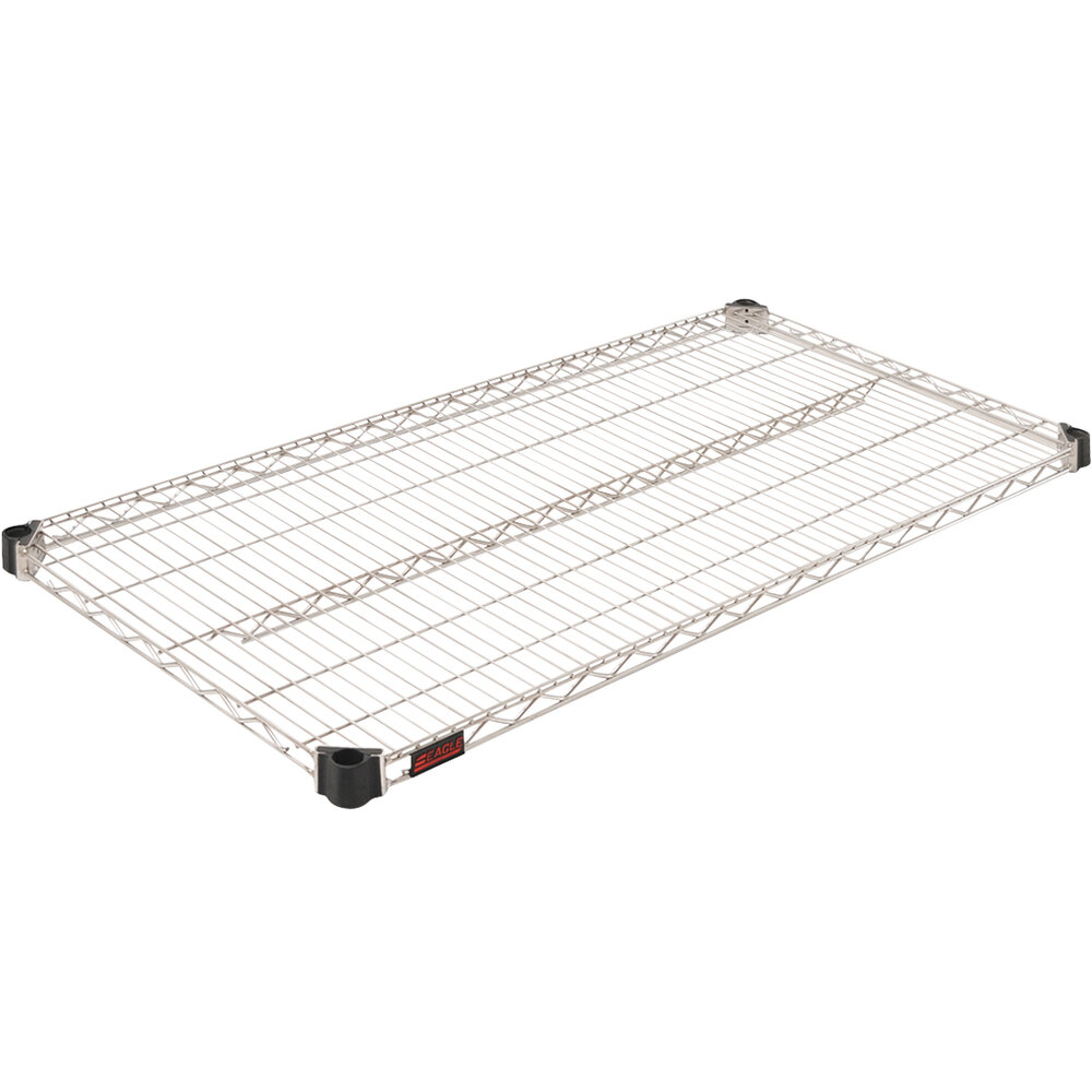 Eagle Group QA2448C 24" x 48" QuadAdjust® NSF Chrome Wire Shelf
