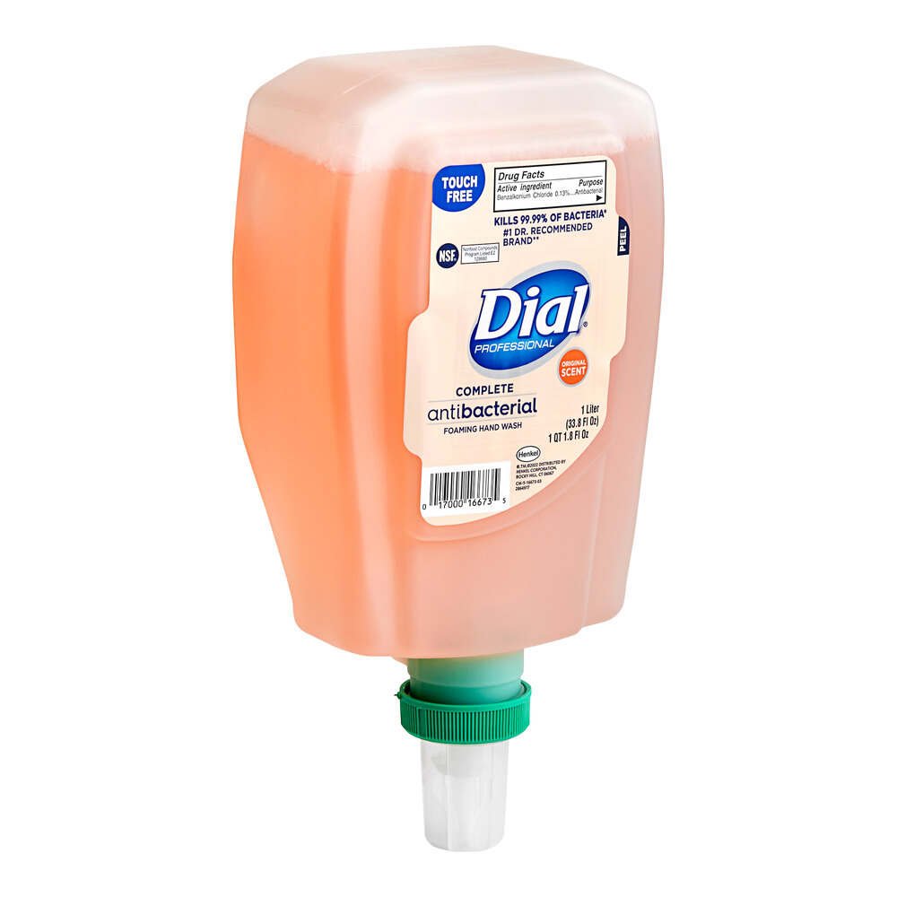 Dial DIA16674 Complete Original Antibacterial Liter Foaming Hand