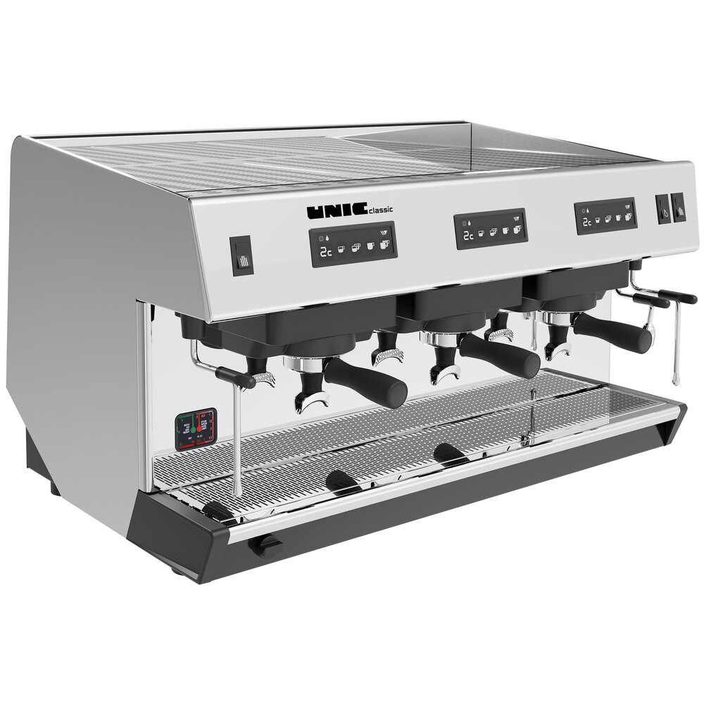 Unic Classic 3 Automatic Three Group Espresso Machine 220V