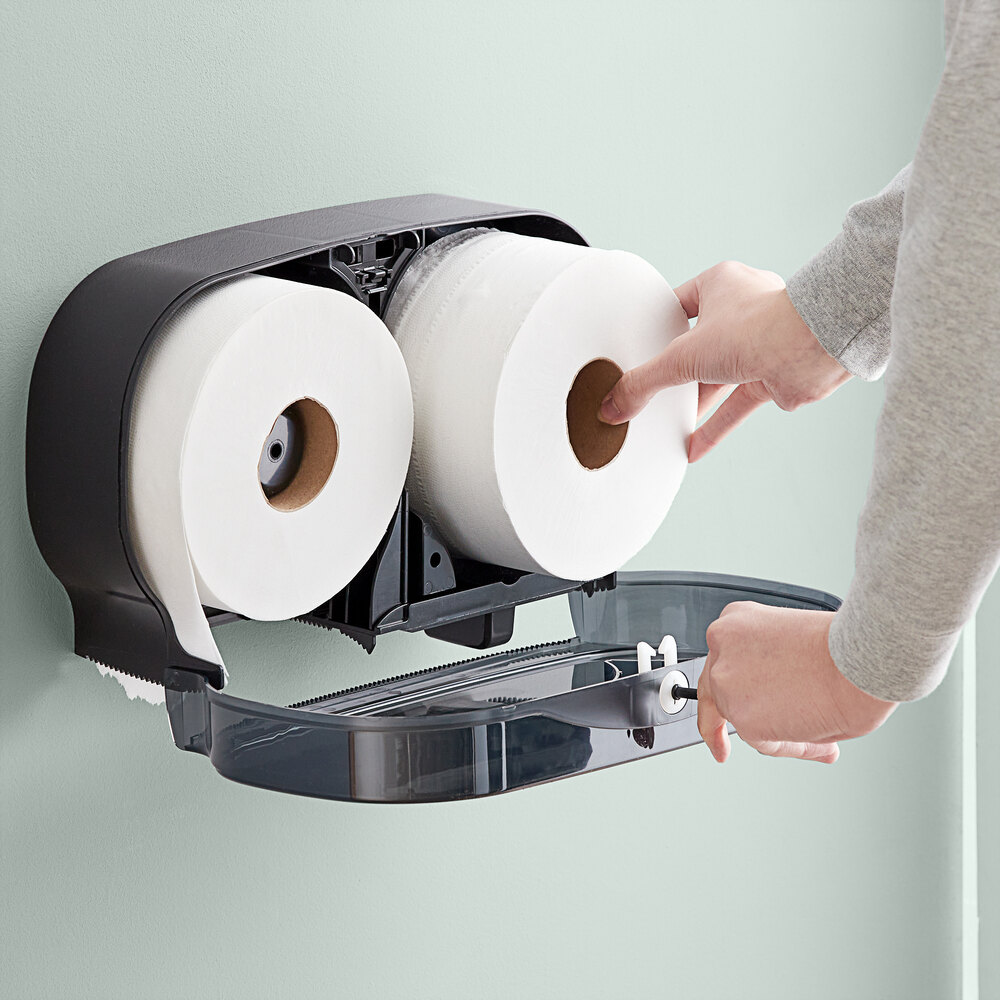 Select Compact Jumbo Jr. 550' 2-Ply Toilet Paper Roll with 7
