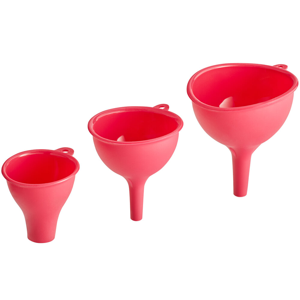Fox Run Silicone Canning Funnel Set 3/Set