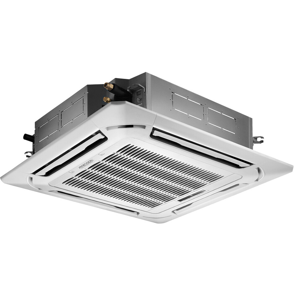 MRCOOL Olympus Multi-Zone Series CASSETTE18HP-230 Ductless Mini-Split  Inverter Ceiling Cassette Heat Pump Air Handler - 18,000 BTU; 208-230V