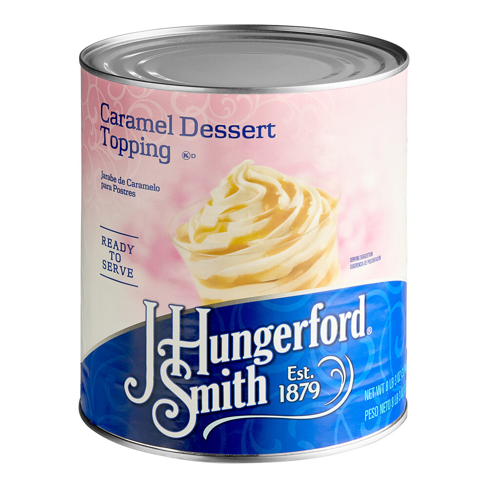 J. Hungerford Smith Caramel Topping #10 Can