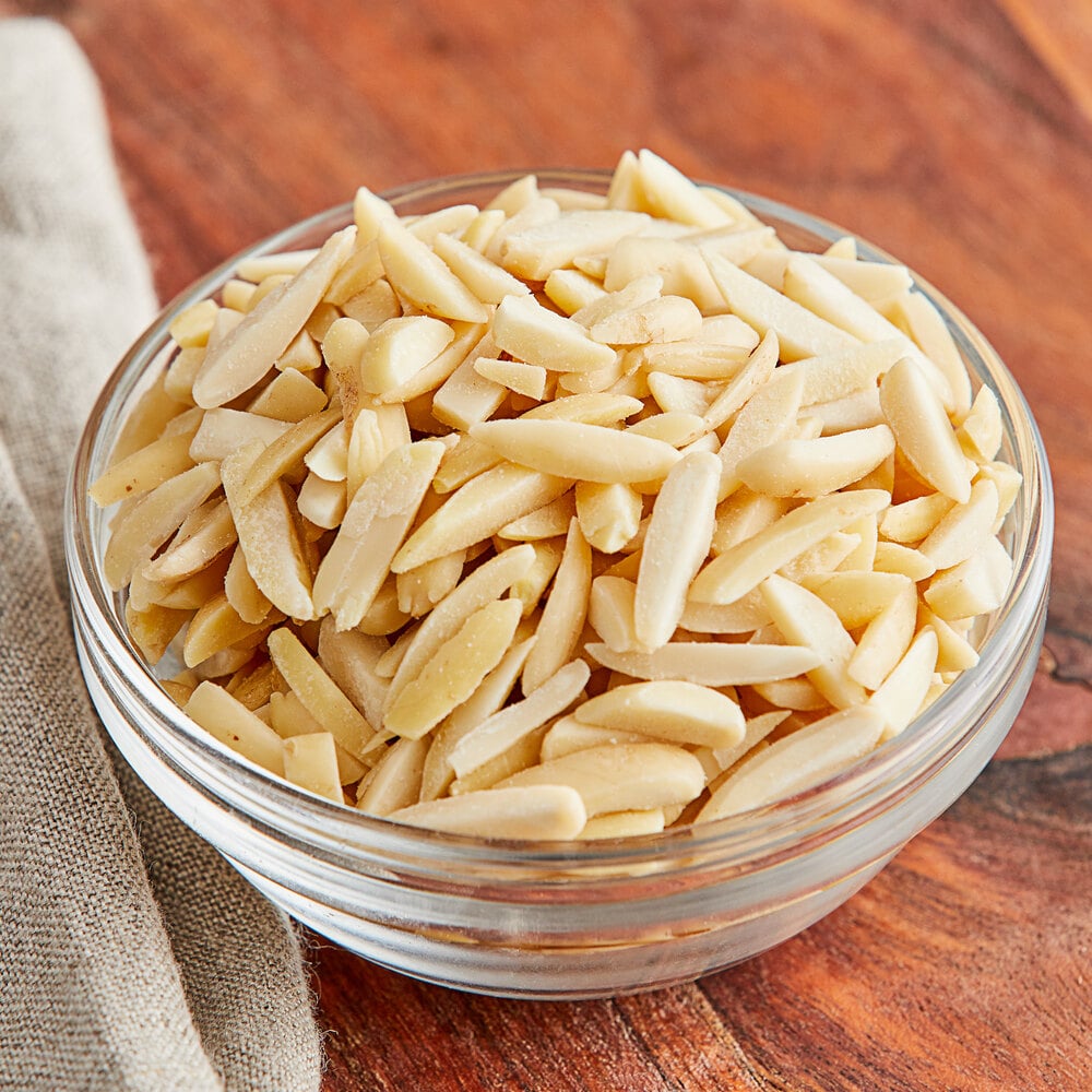 Blanched Slivered Almonds 25 lb.