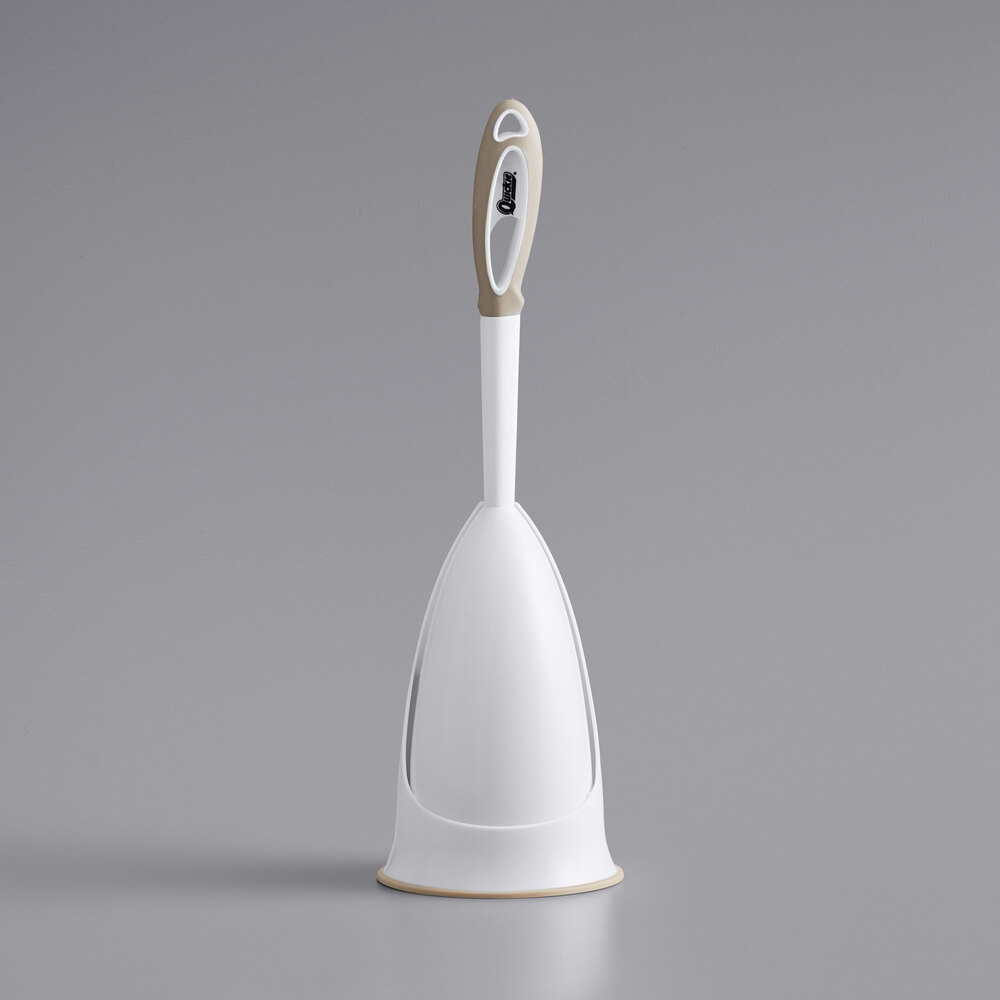 Quickie 315MB Toilet Bowl Brush with Caddy and Microban Protection