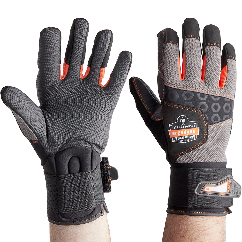 Ergodyne 17735 ProFlex 9012 ANSI/ISOCertified AntiVibration Gloves
