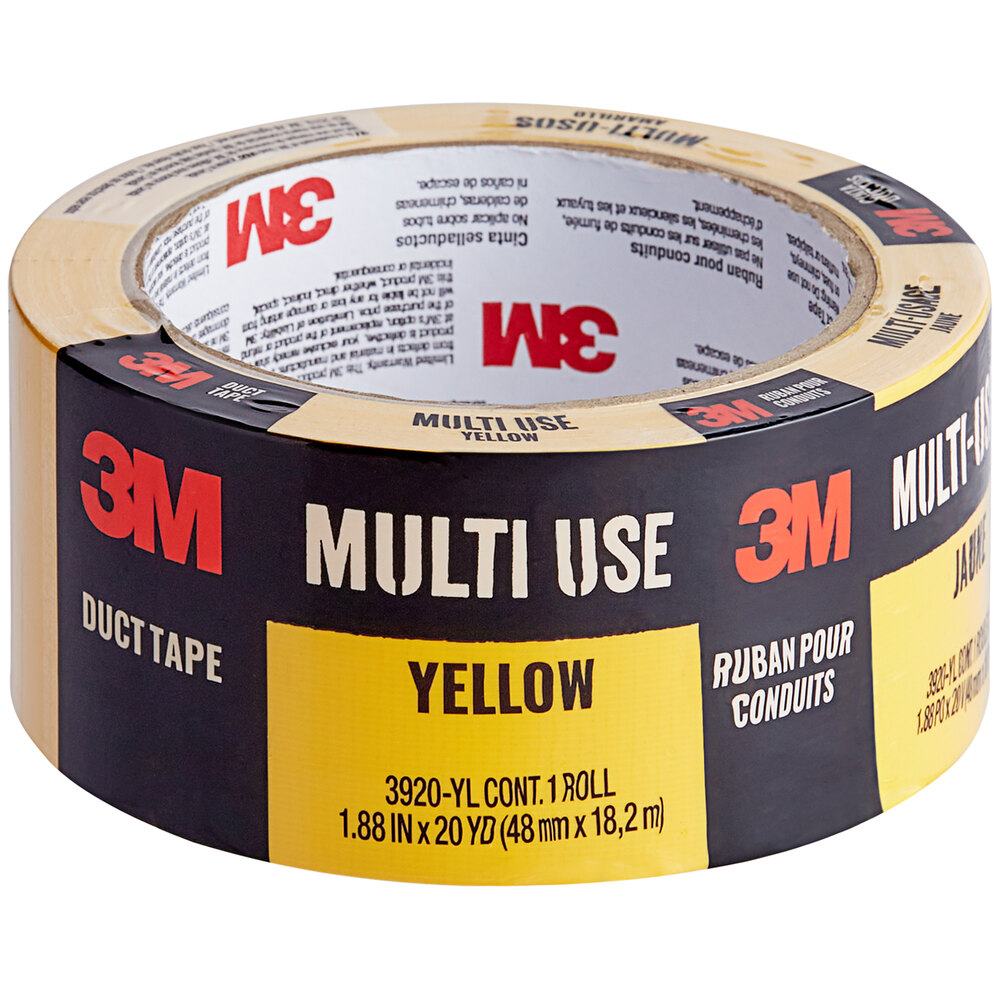 3m-1-88-x-20-yards-yellow-multi-use-duct-tape-3920-yl