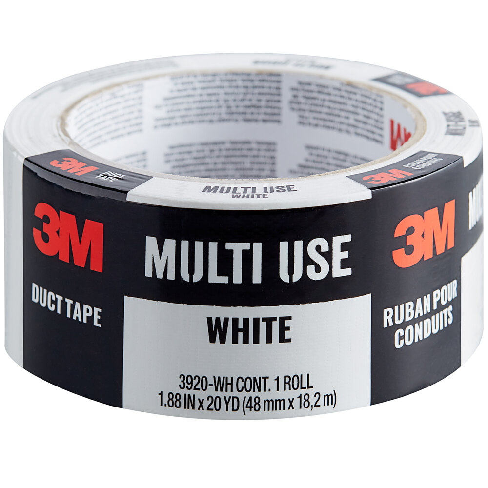 1005-WHT-CD 1.5 Inches by 5 Yards 3M CHIMD 3M White Duct Tape