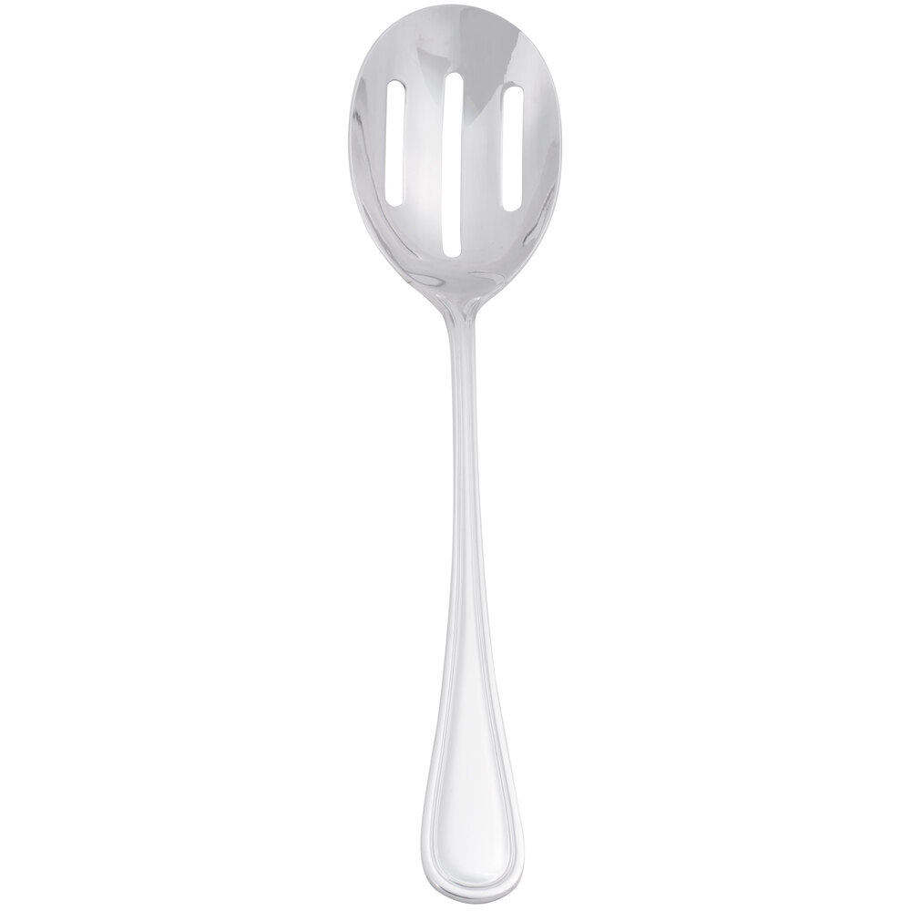Solid Handle Buffet Serving Spoon Slotted 11-1//4/"
