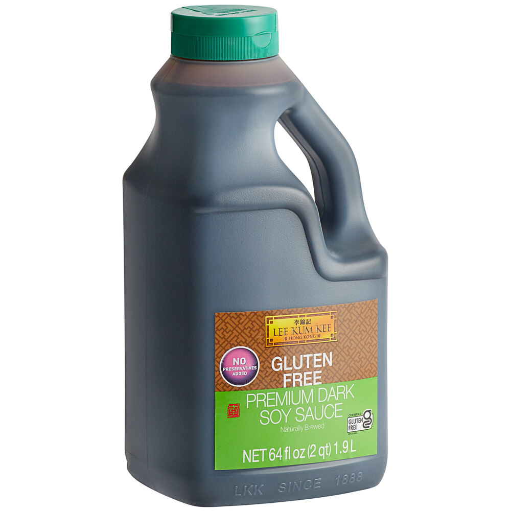 Lee Kum Kee GlutenFree Premium Dark Soy Sauce 1/2 Gallon