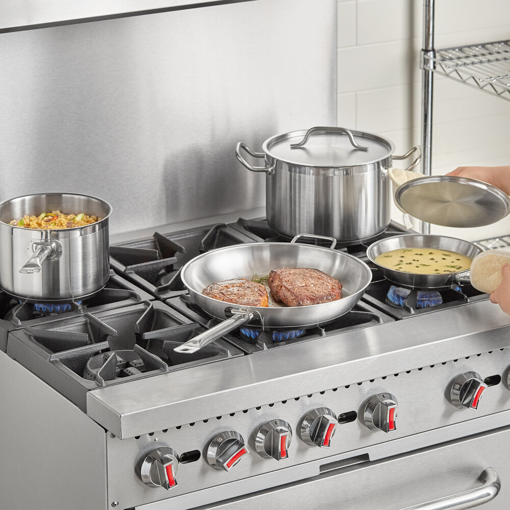 SS1 Series 6-Piece Induction Ready Stainless Steel Cookware Set