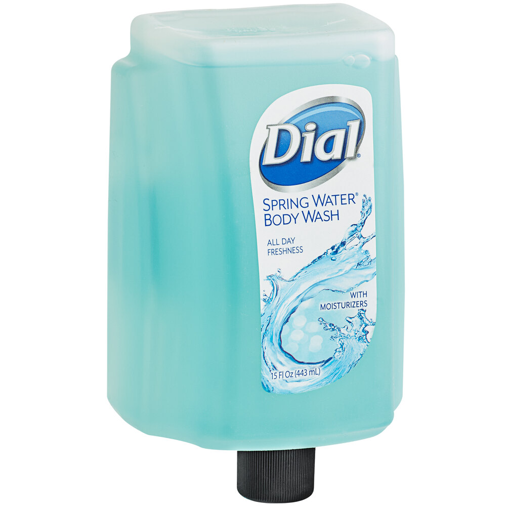 Dial DIA99804 Versa 15 oz. Spring Water Body Wash Refill