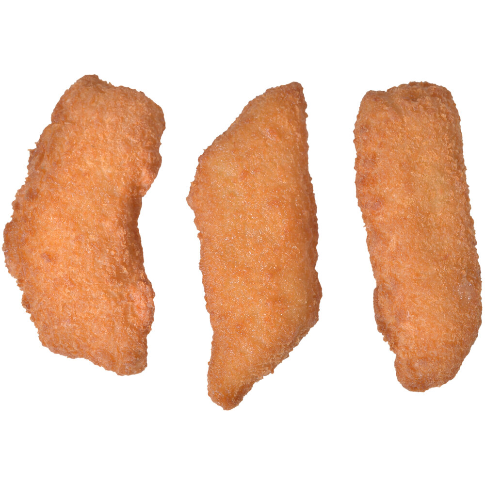 Mrs. Friday's 23 oz. Panko Breaded Pollock Fillet Portions 5 lb. 4/Case