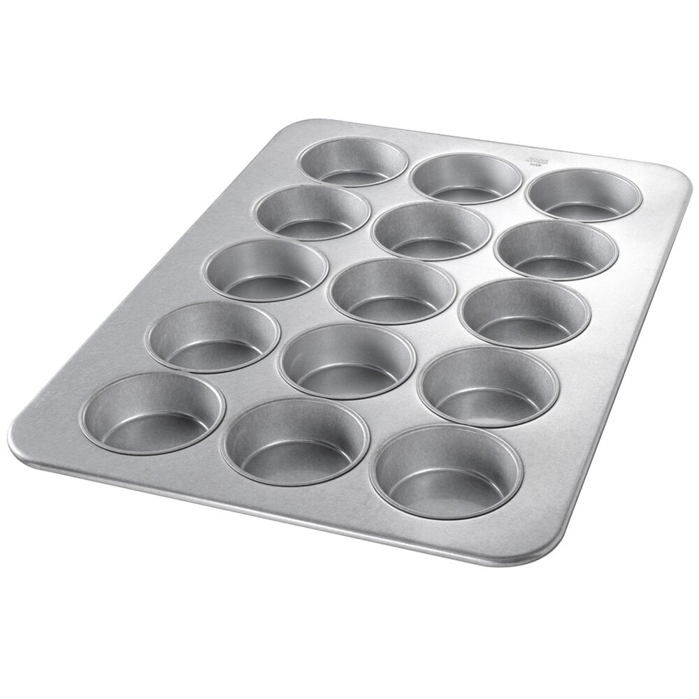 HUBERT® 5 oz Aluminized Steel 24 Cup Large Muffin Pan with