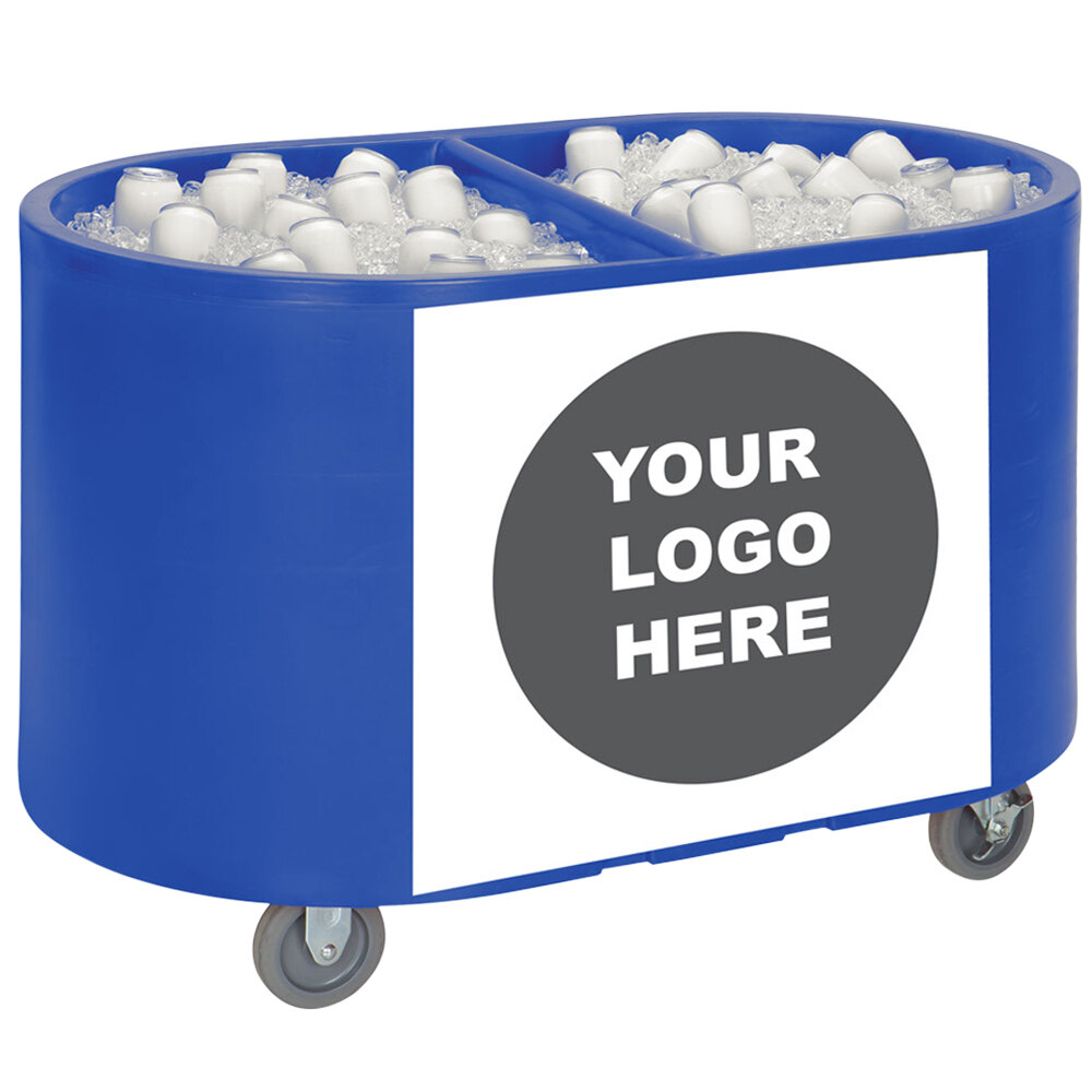 IRP 3805064 Texas Tanker 256 Qt. Blue Customizable Portable Insulated