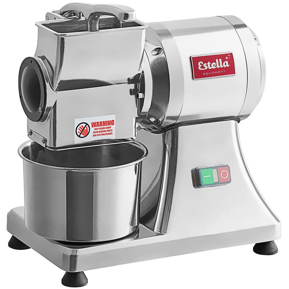 Estella CG34 Electric Hard Cheese Grater - 120V, 3/4 hp