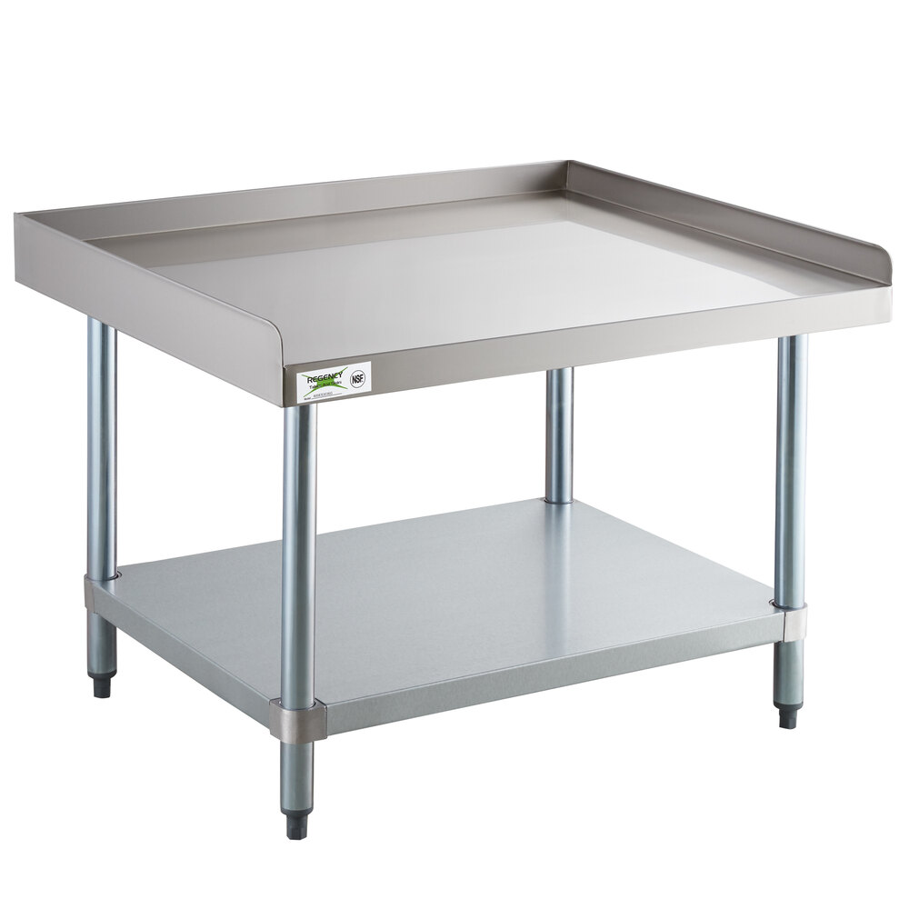 All Stainless Steel Equipment Stand 30"x12" NSF 