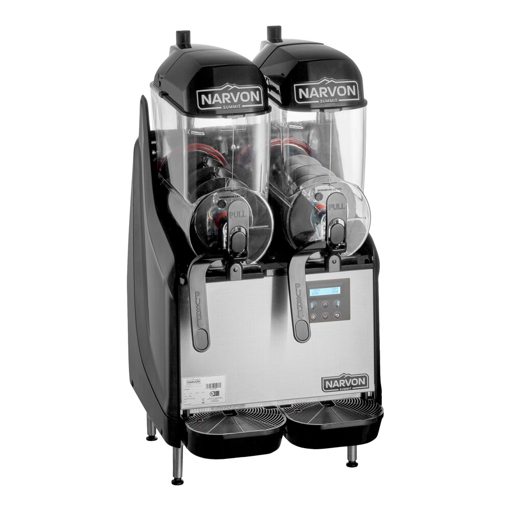 Narvon Double Slushy & Frozen Beverage Dispenser