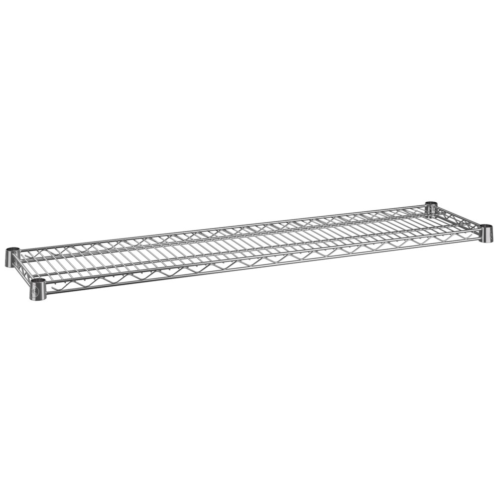 Regency 12 inch x 48 inch NSF Stainless Steel Wire Shelf