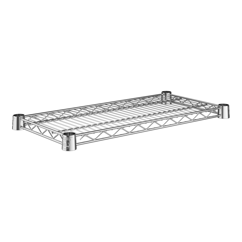 Regency 12 inch x 24 inch NSF Stainless Steel Wire Shelf