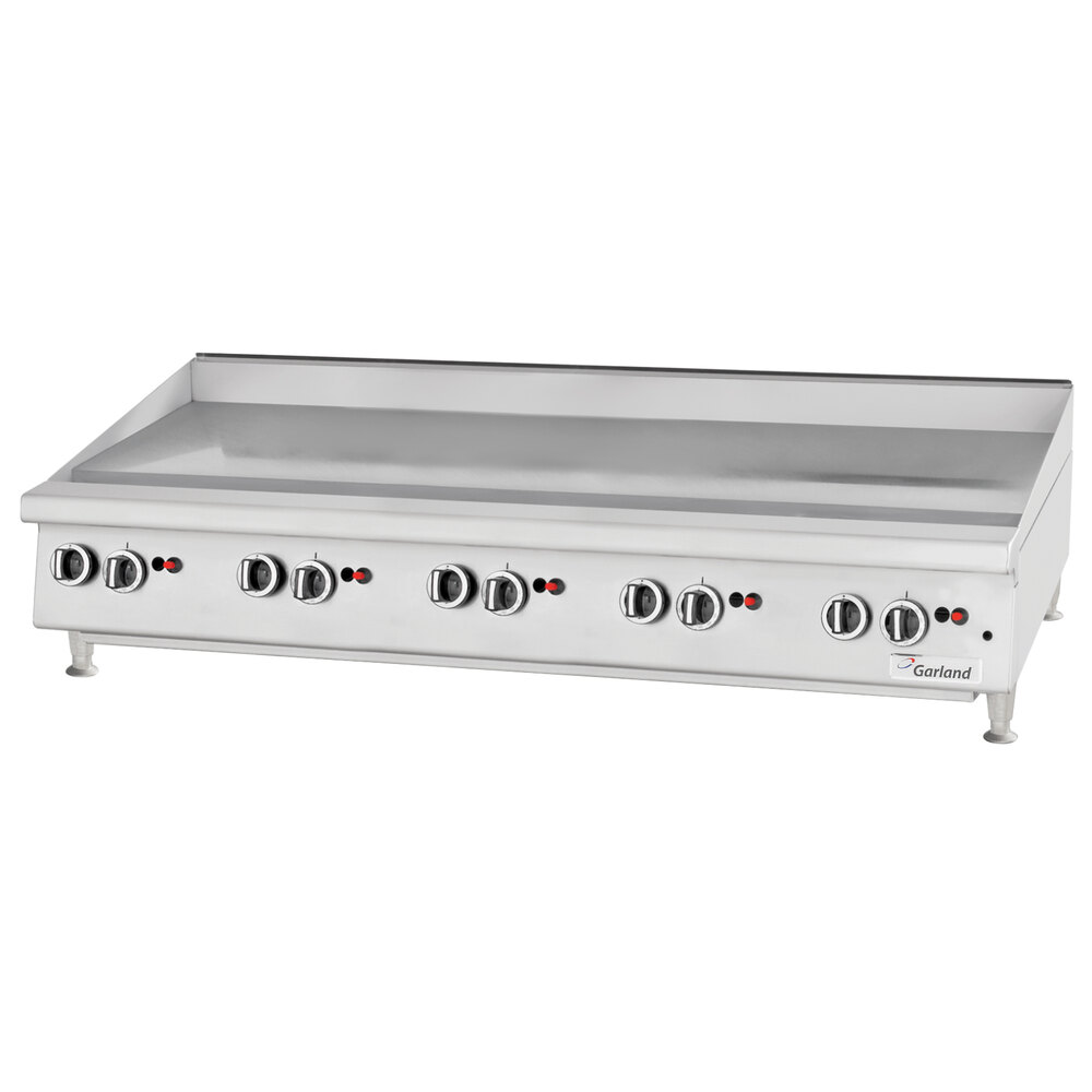 Garland GTGG60GT60M 60" Natural Gas Chrome Plated Countertop Griddle